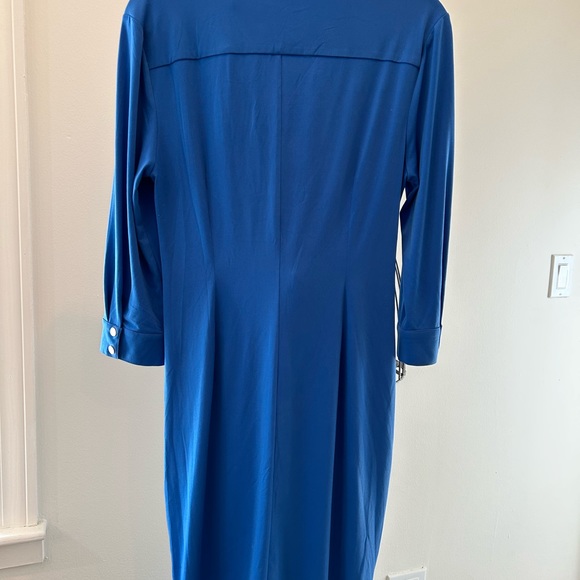Carmen Marc Valvo - Large - Cobalt Blue - Dress - Picture 6 of 7